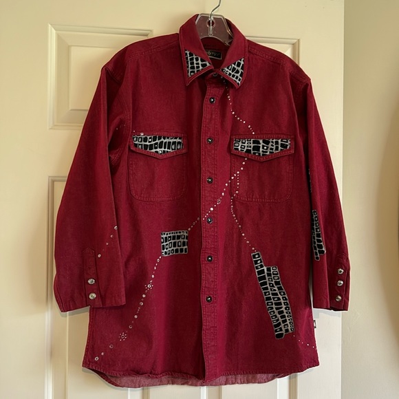 Custom Shirt / Coat w/ design - Picture 1 of 12